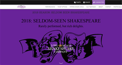 Desktop Screenshot of lbshakespeare.org